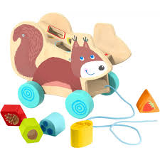 Ecureuil à tirer Haba