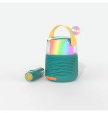Enceinte karaoké KS-80 bleu