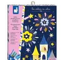 Les ateliers du calme - Sables phosphorescents et paillettes Nuit féérique - 5 tableaux