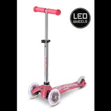 Trottinette Micro Mini Deluxe Fairy glitter led