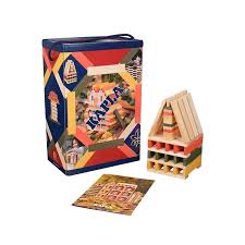 Kapla - Baril Automne 140 pièces classiques + 60 pièces en couleurs