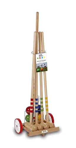 Croquet chariot 4 joueurs (4X80 cm)