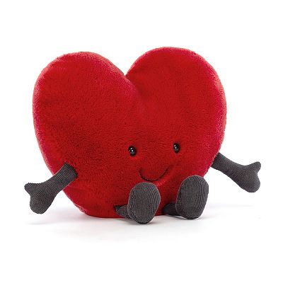 Amuseable Red Heart Large - Coeur rouge