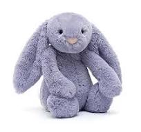 Bashful Viola Bunny Original - Lapin violet