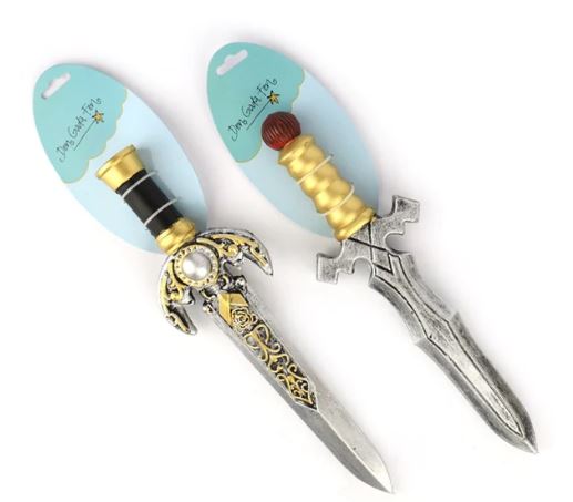 Epée mousse 33 cm (Den Goda Fen) assortiment de 2 modèles différents