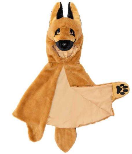 Déguisement Cape à caliner chien berger allemand 2-3 ans