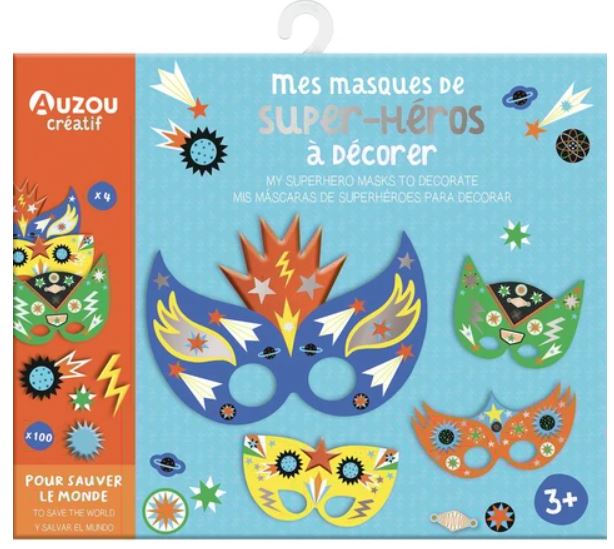 Mes masques de Super-héros à décorer