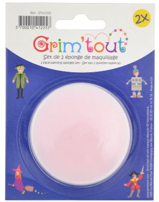 Grim'tout set de 2 éponges de maquillage
