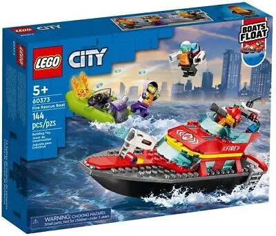 LEGO City - Le bateau de sauvetage des pompiers