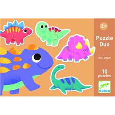 Puzzle Duo - Dinosaures
