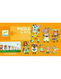 Puzzle Grands et Petits à la ferme