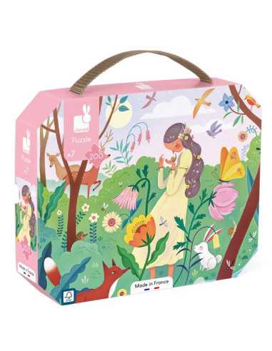 Puzzle Dame nature - 200 pcs - 7 ans et +