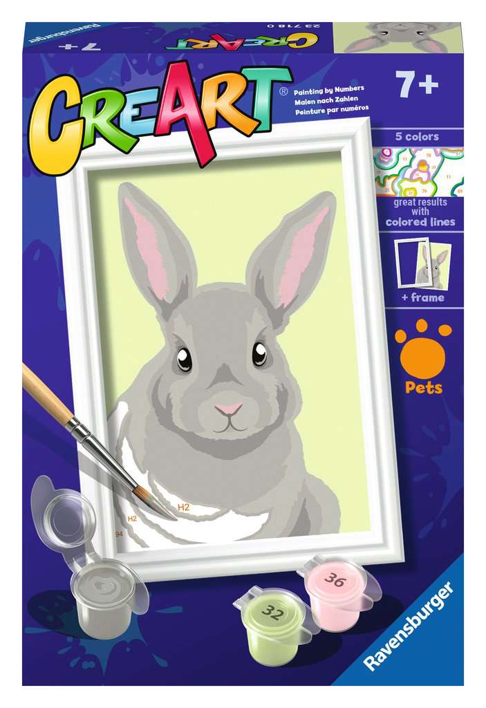 Créart - Lapin gris