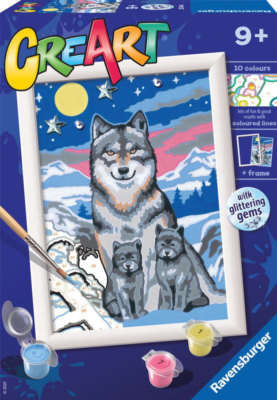 Creart - Louve et ses petits