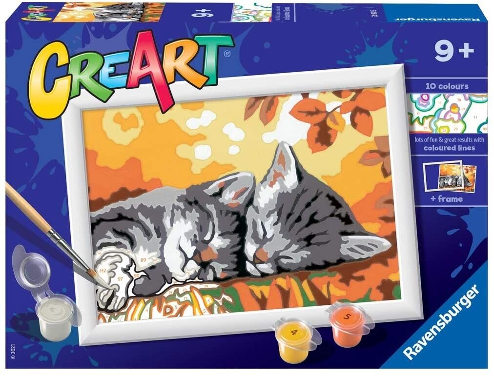Creart - Maman chat et son petit