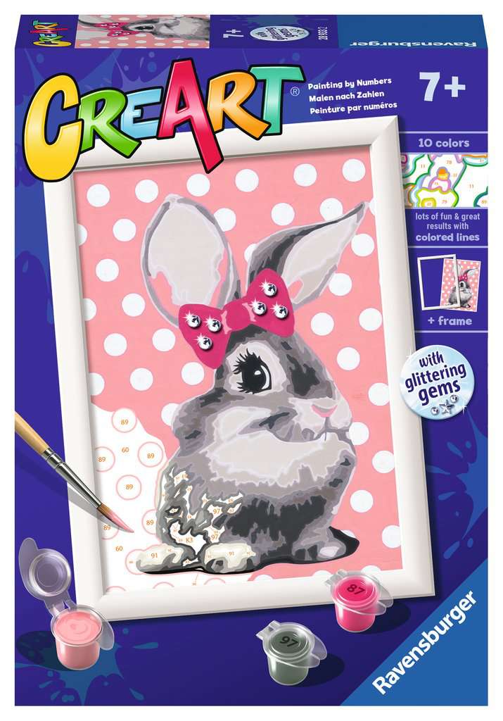Creart - Lapin avec perles