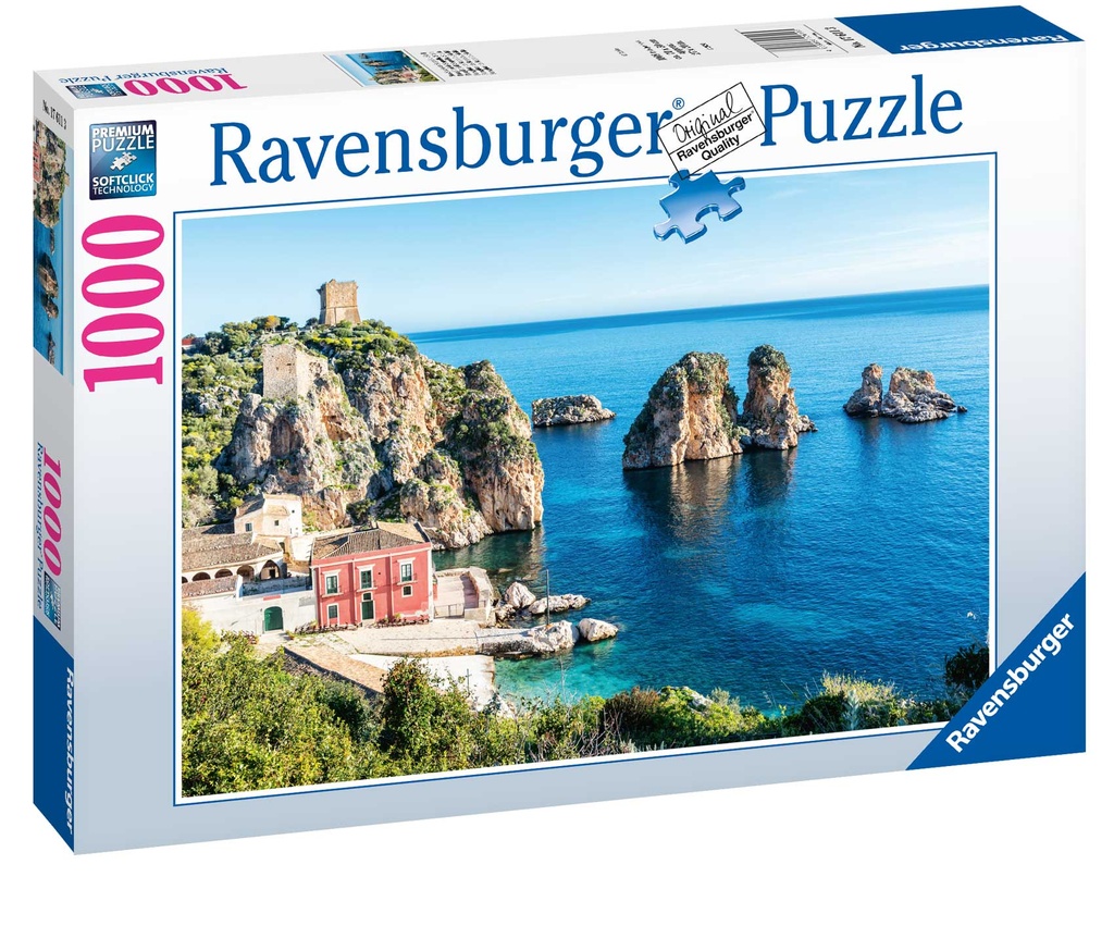 Faraglioni de Scopello Sicile 1000 pcs