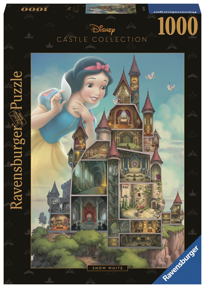 Puzzle Blanche Neige Château Disney