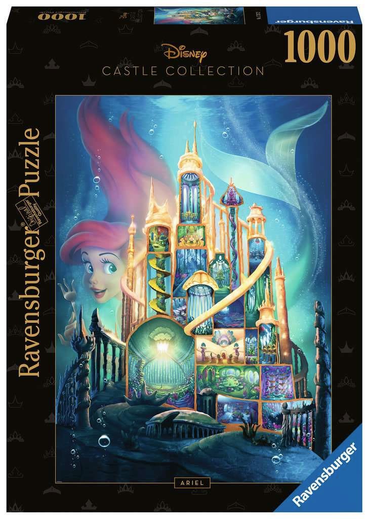 Puzzle Ariel Château Disney 1000 pcs