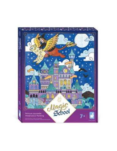 Peinture aquarelle Magic School
