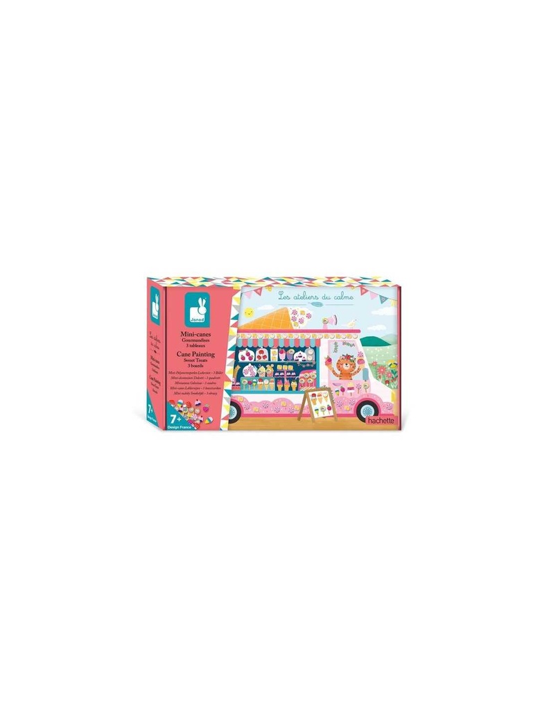 3 tableaux Gourmandises Mini canes