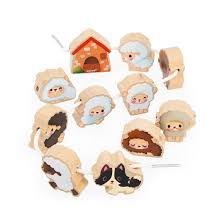 Perles à enfiler - Moutons