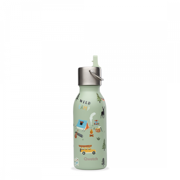 Bouteille isotherme inox - Kids - Yosemite - Vert tilleul - 350 ml