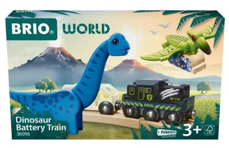 Brio - Train à piles dinosaures