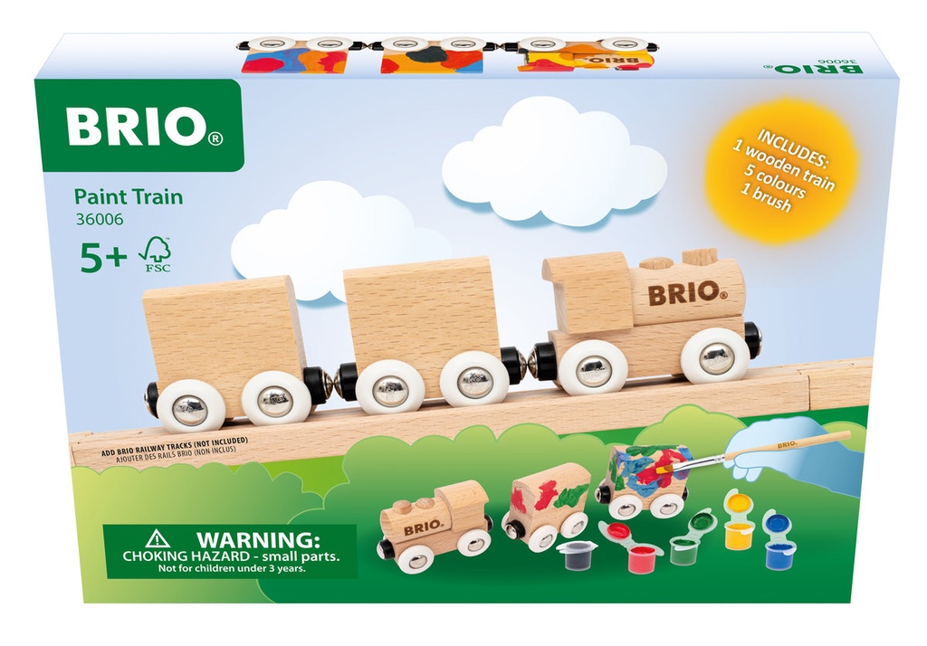 Brio - Peindre son train