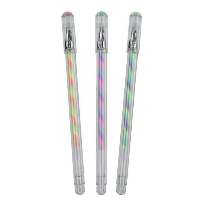 Set de 3 bics multicolores Twist