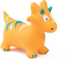 Ludi - Mon Dino sauteur orange