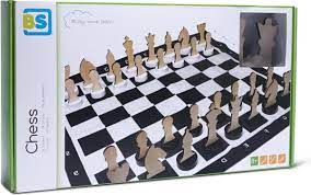 BS - Jeu d'échecs géant sur coton