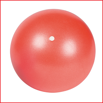 Ballon à gonfler à la paille 17 cm rouge