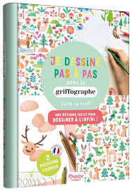 Je dessine pas à pas avec le griffographe - Dans la forêt