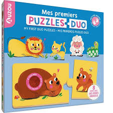 Mes premiers Puzzles duo à toucher - Bébés animaux