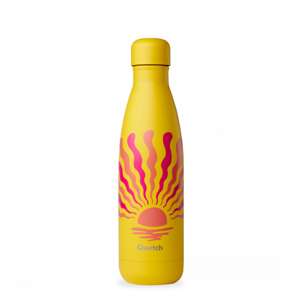Bouteille isotherme inox - Summer pop - Soleil - 500ML