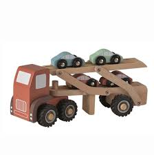 Camion de transport pour voitures en bois