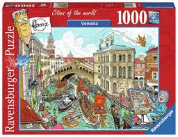 Cities of the world - Puzzle Venise 1000 pcs