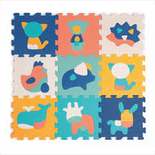 Ludi - 9 dalles animaux 90X90X1,3 cm