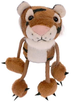 Marionnette à doigt Tigre