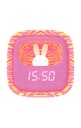 Billy Clock and light - Pink Zebra
