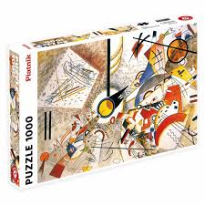 Puzzle 1000pcs Kandinsky Bustling Aquarelle