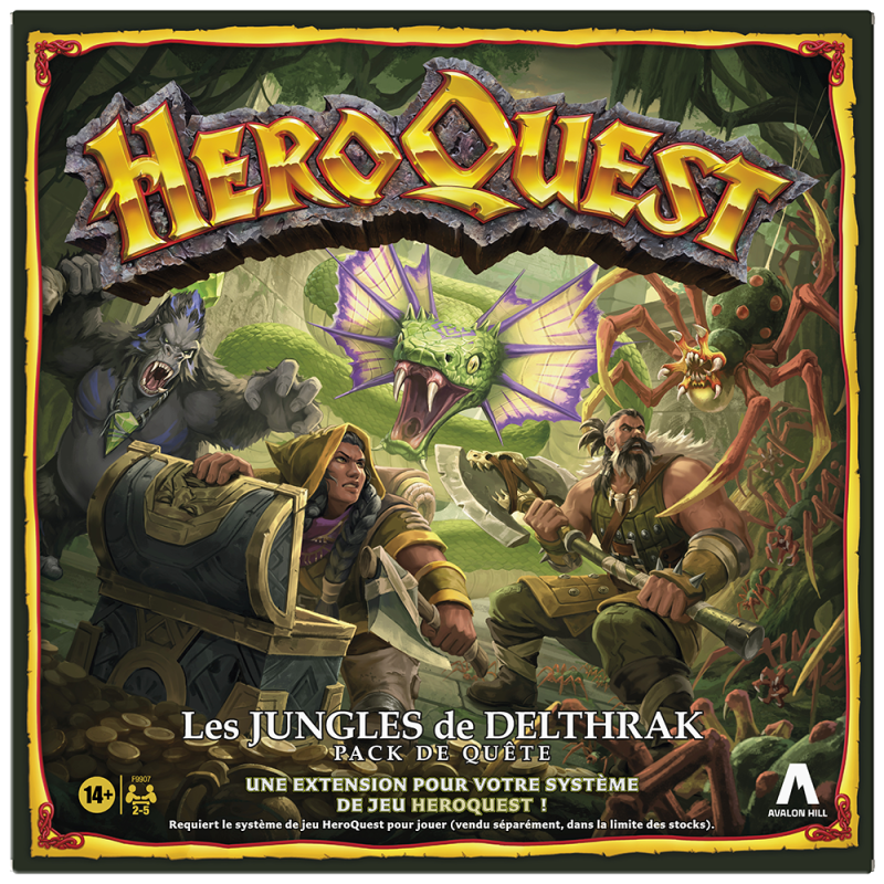 HeroQuest - Extension Les jungles de Delthrak
