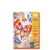 Tableau Paillettes papillons