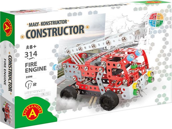 Constructor Fire engine Pompier 314pcs