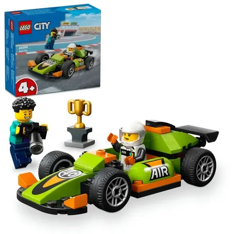 Lego city - Voiture de course verte 4ans