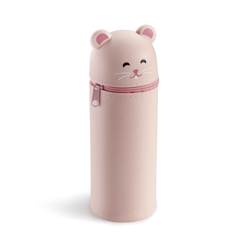 Trousse Back2Fun souris rose