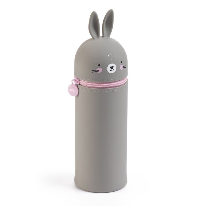 Trousse Back2Fun lapin  gris