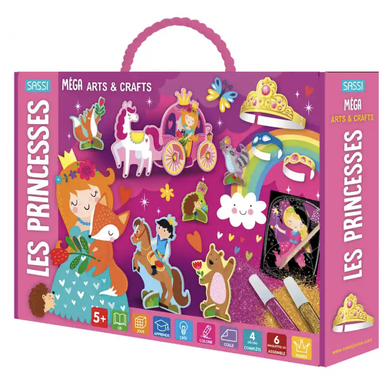 Les Princesses - Méga art & crafts