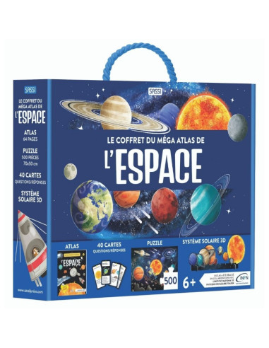 Coffret du Méga Atlas de l'Espace